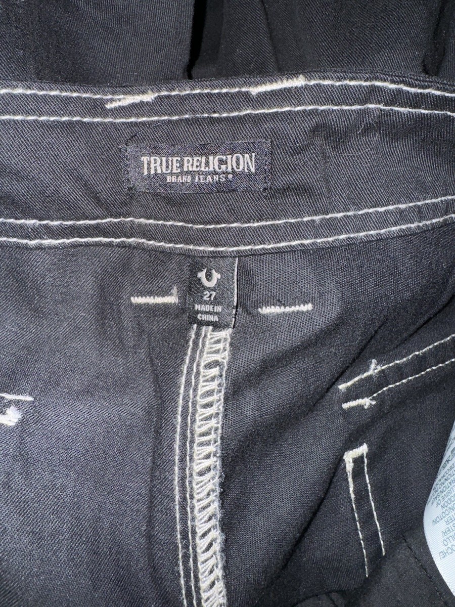 True Religion Black Cargo Pants NEW size 27 | eBay