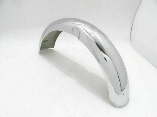 BSA A10 ROAD ROCKET MUDGUARD SET CHROME 1956 MODEL (PRE-DRILLED) - Picture 4 of 9