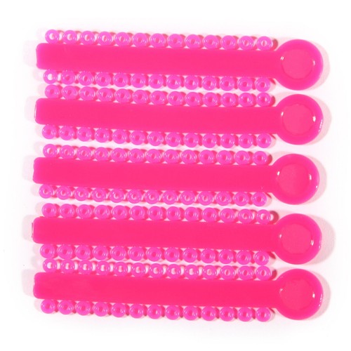 Paquete de 1 lazos de ligadura de ortodoncia dental bandas elásticas de goma 45 colores 1040 piezas - Imagen 325 de 387