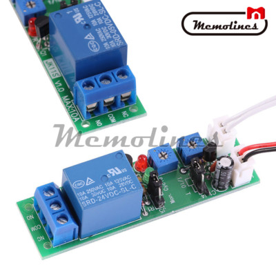DC 12V Adjustable 0~120 Min Infinite Cycle Delay Timer Relay ON/OFF Switch