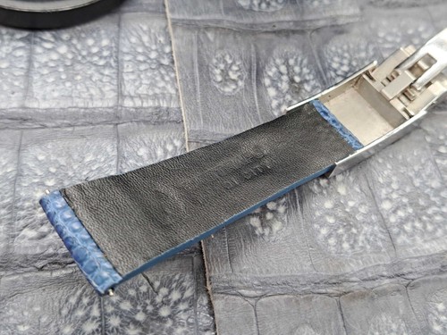 20mm/16mm Exotic Leather Watch Band Vintage Minimalist Design - Picture 5 of 13