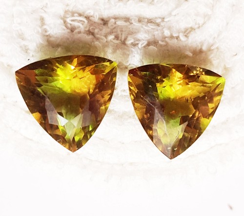 Alexandrite Mixed Shape 8 To 10 Ct Certified Loose Gemstone Pair From Brazil - Picture 75 of 77