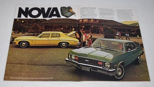 1974 CHEVROLET NOVA ORIGINAL DEALER SHOWROOM SALES BROCHURE  NEW MINT !! - Bild 5 von 5