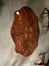 150CM ITALIAN CLASSIC SHAPED INLAID DINING TABLE