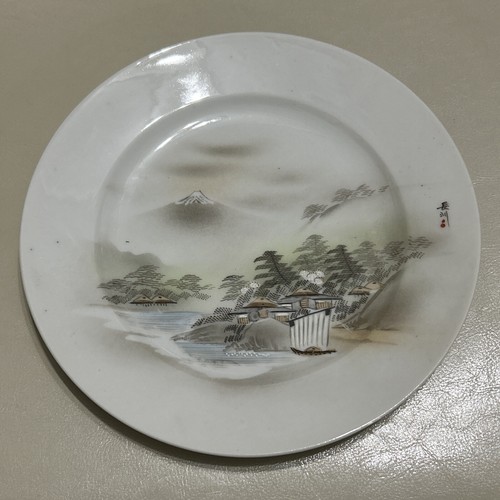 Kutani Porcelain Sandwich Set Taisho Period Hand Painted Japanese Nagasu!! - Picture 16 of 24