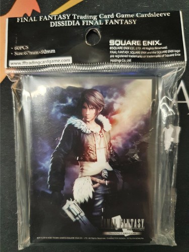 Final Fantasy TCG: Dissidia Squall Design Sleeves (NEU/SEALED) - Bild 1 von 2