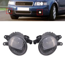 2Stück Nebelscheinwerfer Nebelicht 8E0941699B,8E0941700B Für Audi A4 B6 00-04