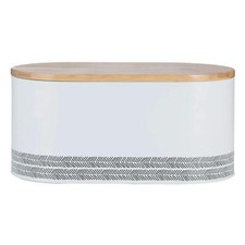 Typhoon Monochrome White Bread Bin