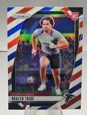 2024 Panini Prizm - Rookies Red White & Blue Prizm #312 Bralen Trice (RC)