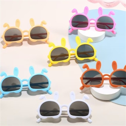 Gafas de sol de conejo de dibujos animados de Pascua lindas fiestas de conejito niños protector solar gafas decoración - Imagen 6 de 20