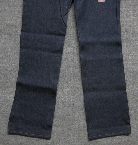 NUEVO VAQUERO VAQUERO VINTAGE LEVI'S 517 NARANJA LENGÜETA CORTE BOTA EE. UU. 36x34 - Imagen 3 de 10