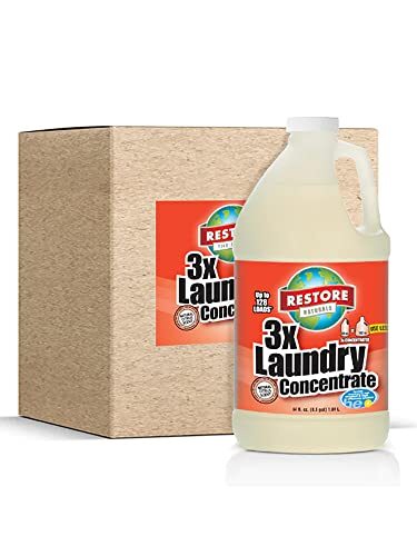 3X Laundry Concentrate by Restore Naturals, Non-Toxic Laundry Detergent (2 Pack) - Picture 2 of 6