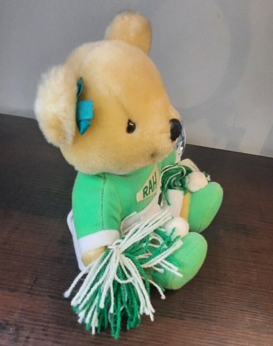 Dakin PLUSH BEAR Cheerleader Plush Stuffed Animal 9" Very Nice ! SEE PICTURES ! - Picture 4 of 6