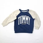 Tommy Hilfiger Infant Boy's Size 24M Blue & Tan Pullover Sweatshirt