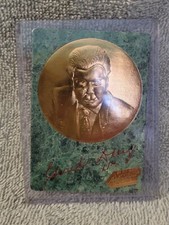 CHUCK DALY, NBA Coach, autographed 1994 Action Packed 24 kt gold card # 34G Mint