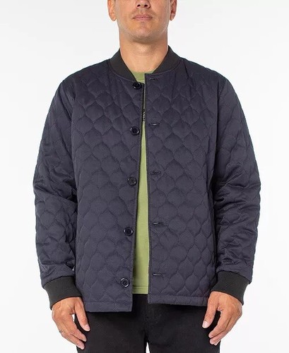 Sanctuary Los Angeles Supply Men’s Quilted Reversible Jacket Black/Camo - XL - Picture 2 of 9