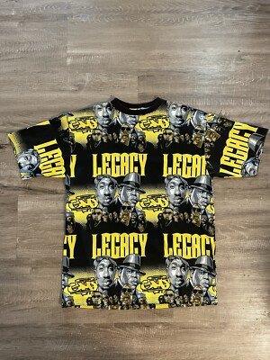 Y2K Give Me Your Face Legacy 90s Hip Hop Shirt Size XL
