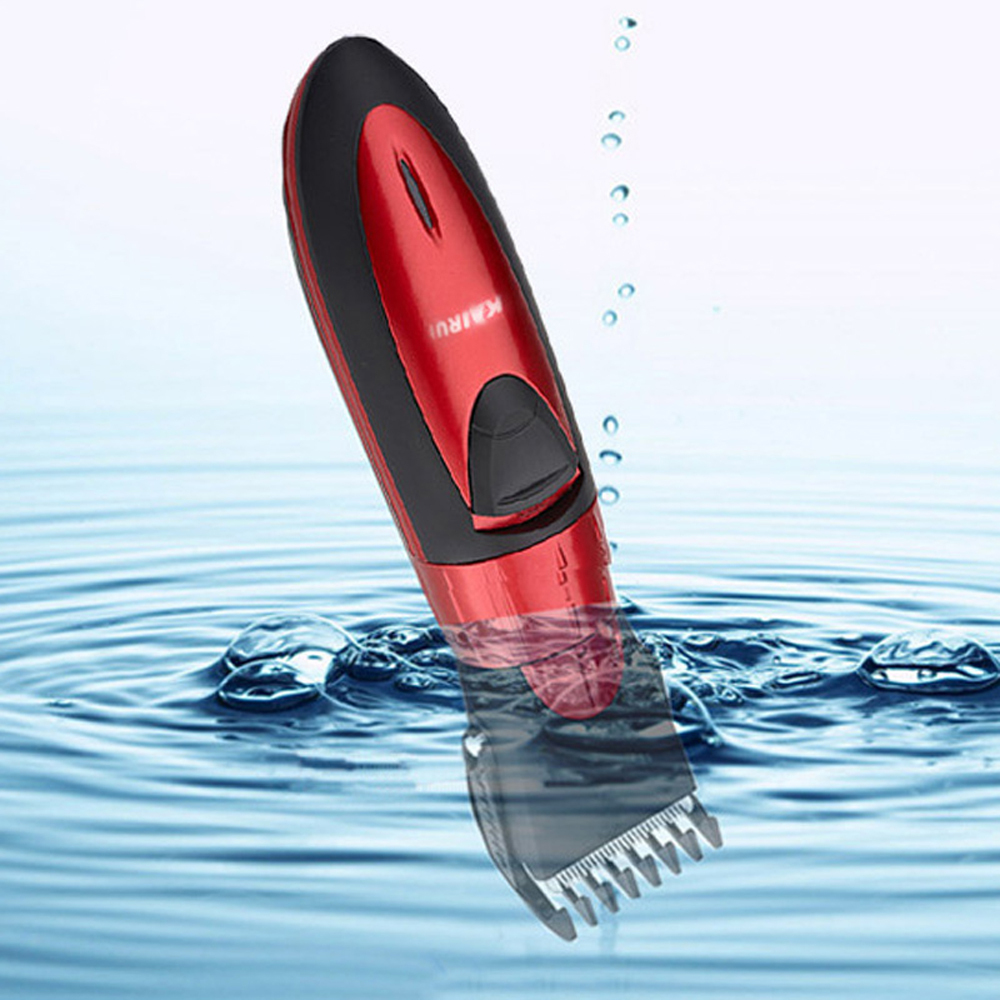 KAIRUI Waterproof Hair Clipper Electric Rechargeable Trimmer Shaver Cutter Razor