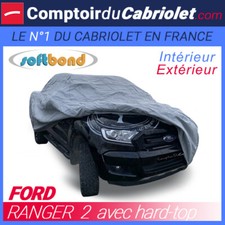 Housse Ford Ranger 2 avec hard-top - SoftBond® : Bâche de protection mixte