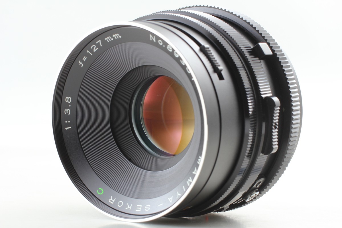 マミヤ MAMIYA RB67 PRO SEKOR C 127mm f3.8 Mamiya RB67 Pro S+ Sekor C 127mm f3.8+ Film Back [Near Mint