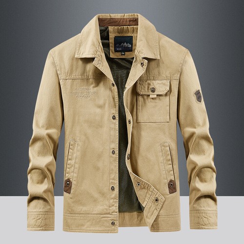 Neue Outdoor Herren Jacke Kurze Jacke Neue Lässige Dünne Lose Jacke-- - Bild 6 von 30
