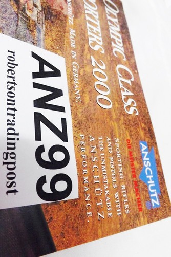 Anschütz Factory Catalog 11 Page Exc 2000 AcuSport Rifles Accessories Free ship - Picture 2 of 5