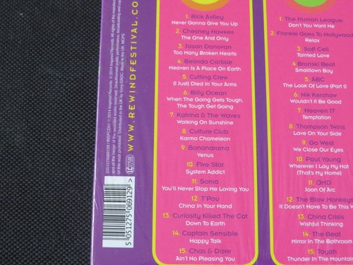 Various Artists - Rewind The 80s Album (NEW SEALED 3 x CD 2014) - Picture 7 of 9