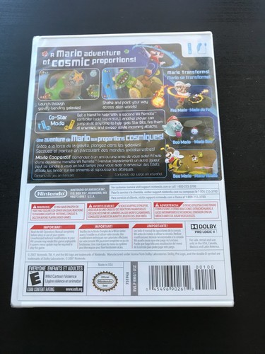 Super Mario Galaxy - Nintendo Wii - Selects - Great Cond - Brand New / Sealed! - Bild 2 von 3