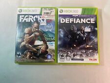 Lot Of 2 - Far cry 3 / Defiance (Microsoft Xbox 360, 2013)