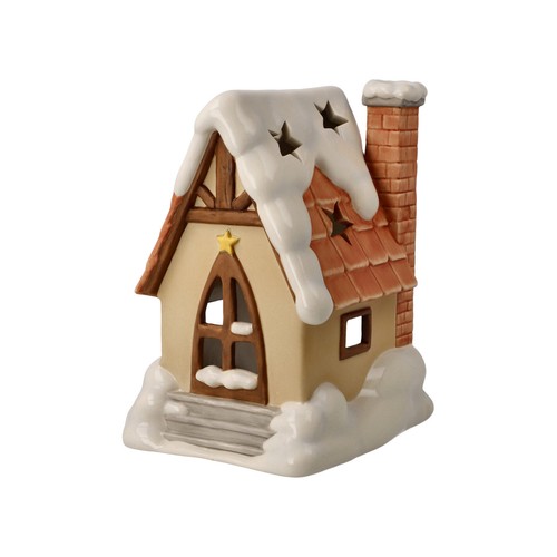 Goebel Lichterhaus Weihnachten Neu XMAS Winterwald Haus OVP Teelicht - Picture 2 of 9