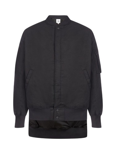 Y-3 Yohji Yamamoto Adidas CH2 GFX Graphic Bomber Jacket Black Unisex GK4358 2XS - Picture 2 of 12