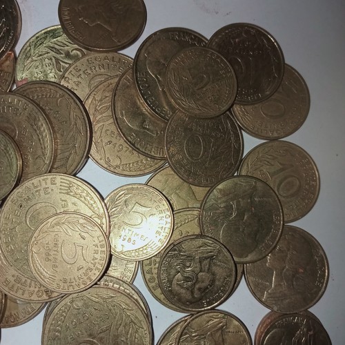 GREAT LOT 100 PIECES (20;10 AND 5 CENTIMES, FOR COLLECTOR FRANCE-COIN - Picture 5 of 8