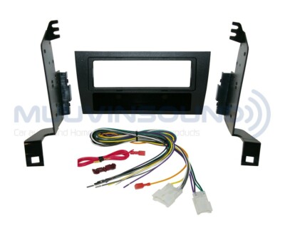 Amp Bypass Wire Harness LE36 Radio Stereo Installation Dash Kit Combo SD
