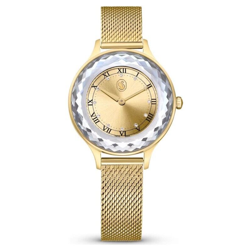 Swarovski 5649993 Octea Nova Gold-Tone Mesh Metal Bracelet Ladies Watch | eBay Swarovski 5649993 Octea Nova Gold-Tone Mesh Metal Bracelet Ladies Watch | eBay