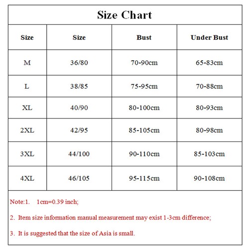 Push Up Bra Womens Front Closure Wireless Lingerie Bras Vest Bralette Underwear☋ - Picture 24 of 55