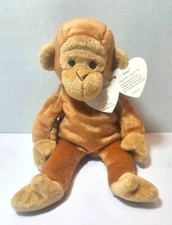 Ty Beanie Baby Bongo The Monkey Toy (4067)