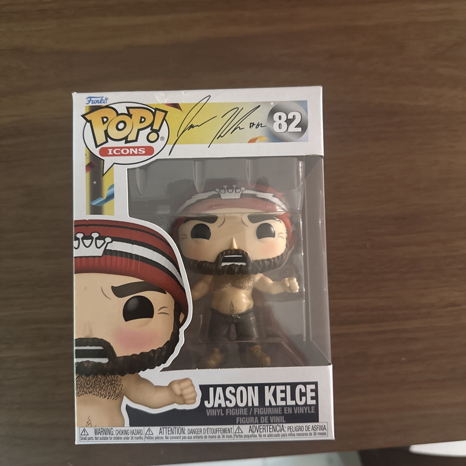 NEW Funko Pop! Icons 82 Vinyl: Jason Kelce - OR BEST OFFER.