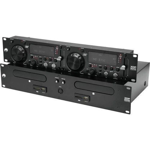 OMNITRONIC XDP-3002 Dual-CD-/MP3-Player | Neu - Bild 2 von 4