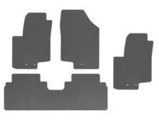 Velours Fußmatten für Hyundai ix20 Bj. 2010 - 2019 NEU Automatten GRAU STD 3+1