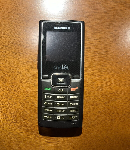 Samsung SCH-R211 Cell Phone Black (Cricket) Cellular Phone - Parts Only - Picture 1 of 3