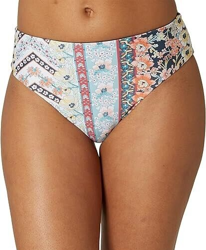 O'Neill Women's Maxwell Swim Bottoms Cheeky Multi Coco Floral Size LG NWT