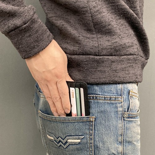 Slim Minimalist Front Pocket PU Leather Wallets for Men Women Coin Purse US FAST - Picture 6 of 29