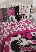 3 pc Disney Minnie Mouse Twin Sheet Set NIP