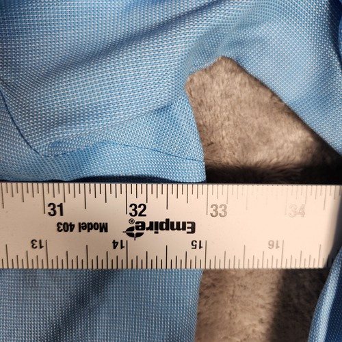 Cutter & Buck Men's 5XB Dress Shirt Long Sleeve Blue Button Up Cotton Blend - Picture 2 of 16