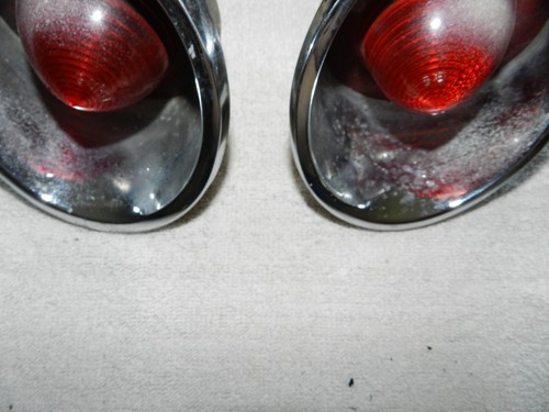 1963-1967 CORVETTE Rear  5954228 RH  5954227 LH Tail Light Assemblies used #6 - Picture 5 of 11