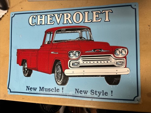 "Letrero de metal Chevrolet nuevo estilo nuevo Muscle 11x17""" - Imagen 1 de 4