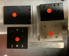  Optical Bread Board Stage Plate Base QTY OF 4