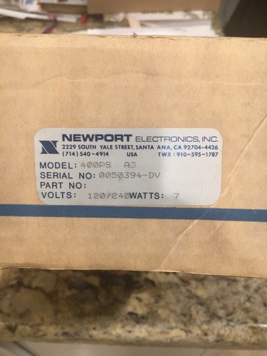 NEWPORT ELECTRONICS INC 400PS DIGITAL PANEL VOLTMETER 120/240V 7 WATTS - Picture 7 of 10