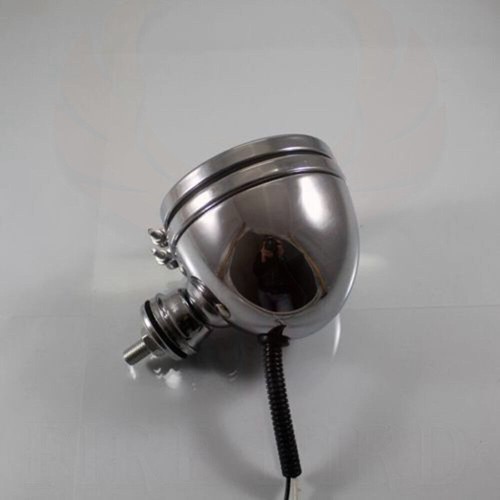 Metal Motorcycle Passing Driving Spot Head Light For Kawasaki Suzuki DS - Picture 5 of 5