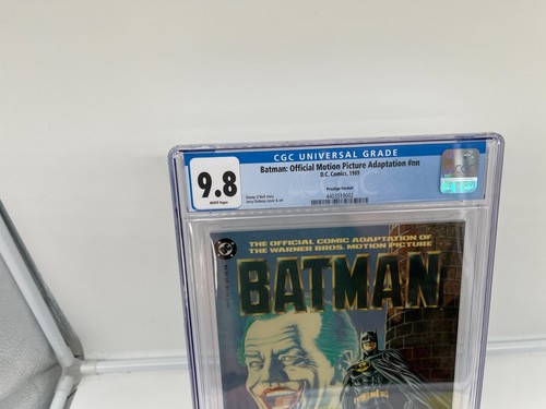 Batman: Official Movie Adaptation #nn CGC 9.8 Prestige Format DC 1989 - Picture 3 of 14